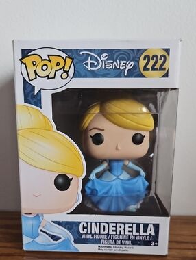 Funko Cinderella Vinyl Figure - Light Blue Dress, Blonde Hair